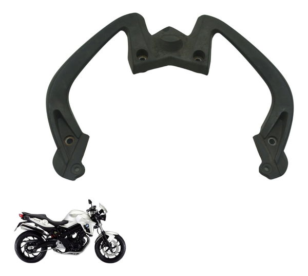 Alça Traseira C/ Detalhes Bmw F 800 R 10-14 Original Preto