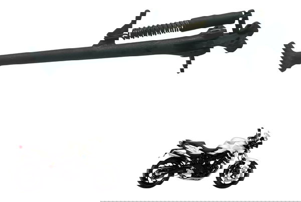 Pedal Descanso Lateral Bmw F 800 R 10-14 Original