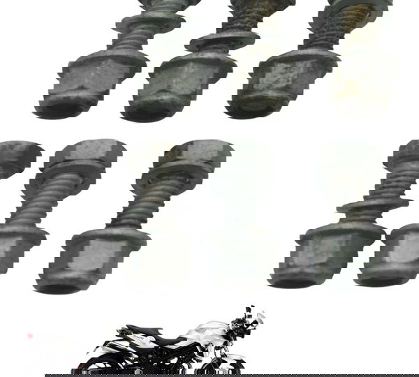 Jogo Parafuso Cubo Coroa Bmw F 800 R 10-14 Original