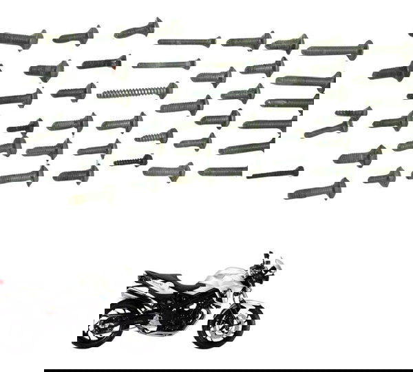 Kit Parafuso Carenagem Diversos Bmw F 800 R 10-14 Original