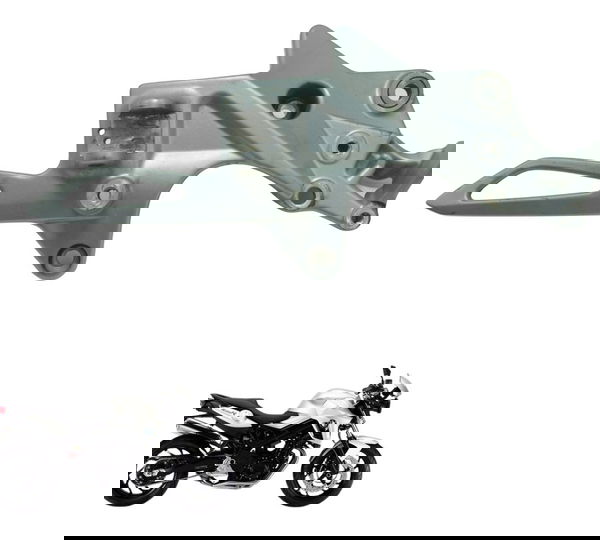 Suporte Pedaleira Dianteira Esq Bmw F 800 R 10-14 Original