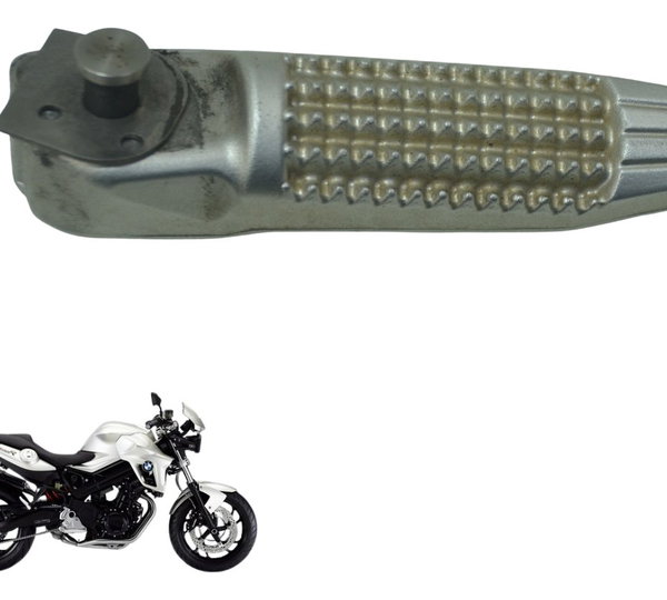 Pedaleira Traseira Dir C/ Detalhes Bmw F 800 R 10-14 Orig