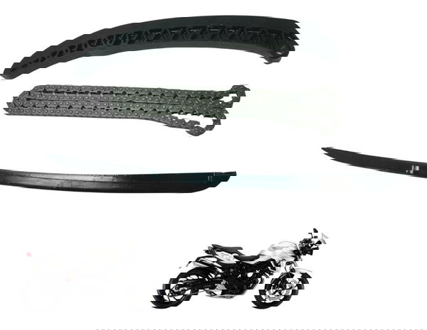 Kit Guia Tensor Corrente Comando Bmw F 800 R 10-14 Original