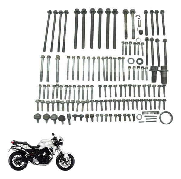 Kit Parafuso Motor Diversos Bmw F 800 R 10-14 Original