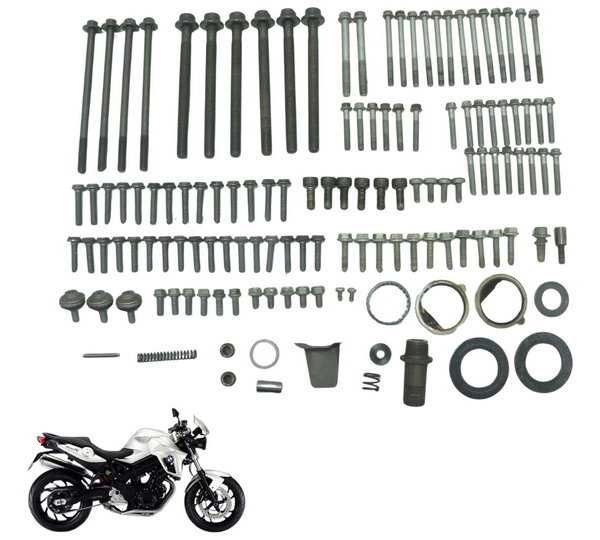 Kit Parafuso Motor Diversos Bmw F 800 R 10-14 Original