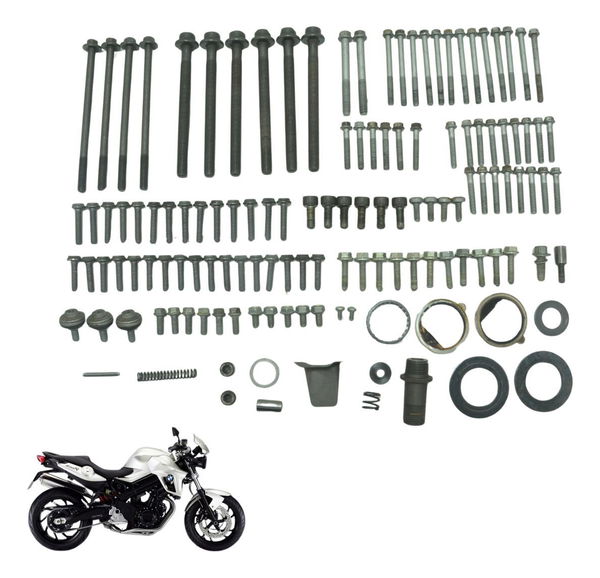 Kit Parafuso Motor Diversos Bmw F 800 R 10-14 Original