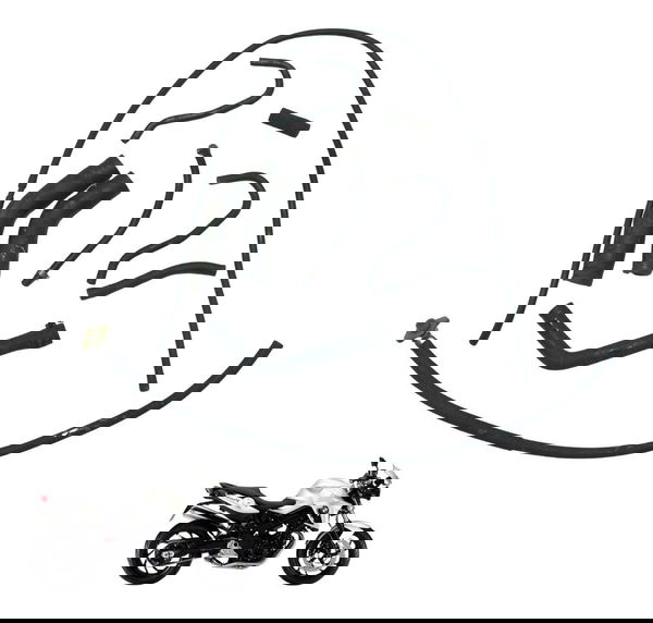 Kit Mangueiras Bmw F 800 R 10-14 Original