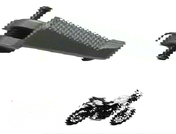 Pedaleira Dianteira Dir C/ Detalhes Bmw F 800 R 10-14 Orig