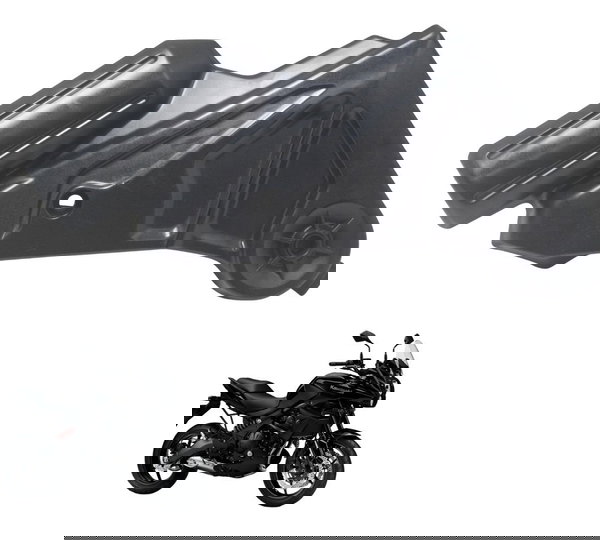 Acabamento Chassi Esq Kawasaki Versys 650 10-14 Original