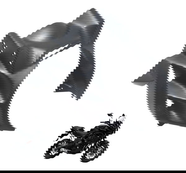 Acabamento Frontal C/detal Kawasaki Versys 650 10-14 Origi