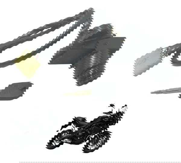 Chave Ignição C/ Avaria Kawasaki Versys 650 10-14 Original