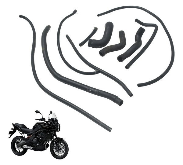 Kit Mangueiras Kawasaki Versys 650 10-14 Original