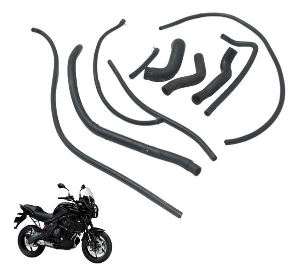 Kit Mangueiras Kawasaki Versys 650 10-14 Original