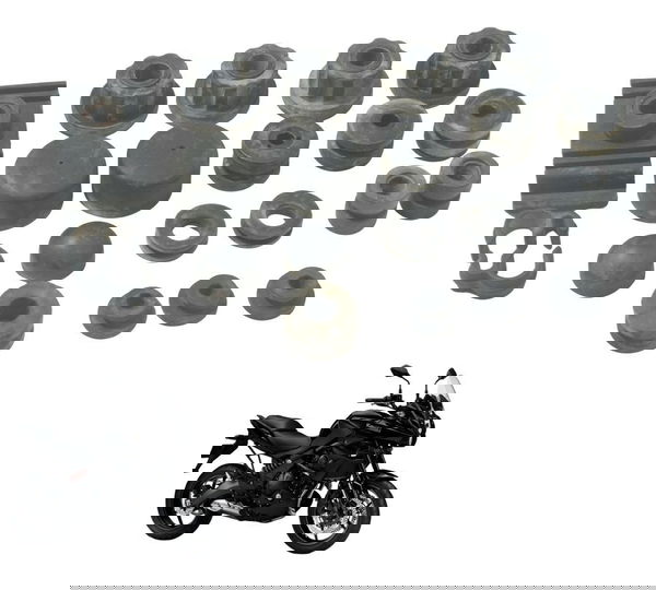 Kit Coxim Diversos Kawasaki Versys 650 10-14 Original