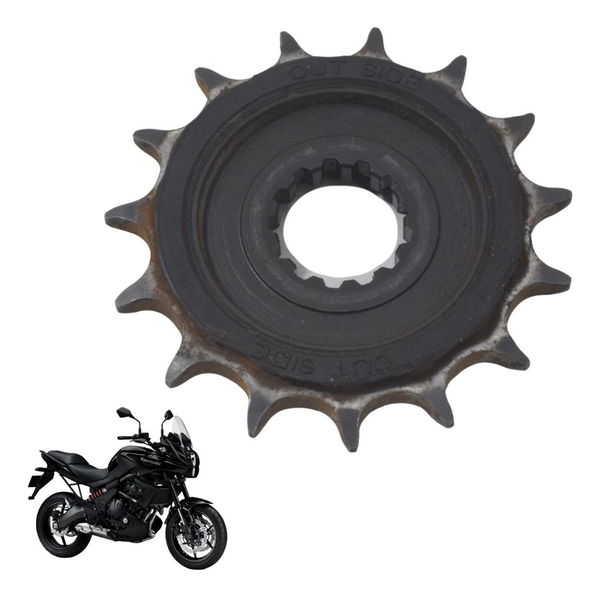 Pinhão 15 Dentes Kawasaki Versys 650 10-14 Original
