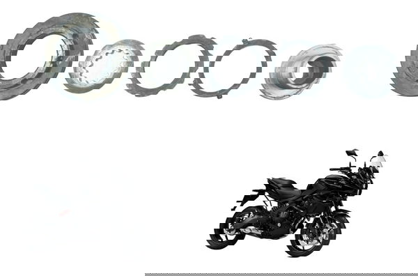 Jogo Porca Mesa Kawasaki Versys 650 10-14 Original