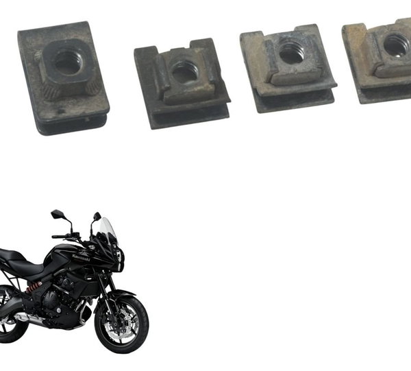 Kit Travas Carenagem Kawasaki Versys 650 10-14 Original