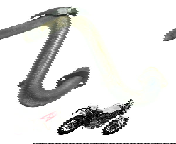 Curva Escape C/ Detalhes Ducati Monster 796 13-15 Original Curva Escape C/ Detalhes Ducati Monster 796 13-15 Original