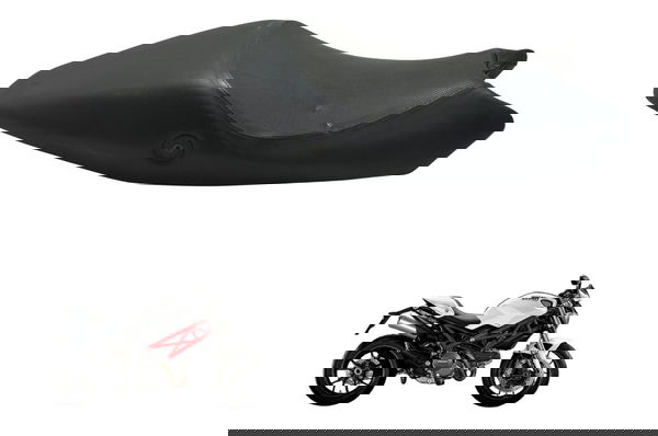 Banco C/ Detalhes Ducati Monster 796 13-15 Original Preto