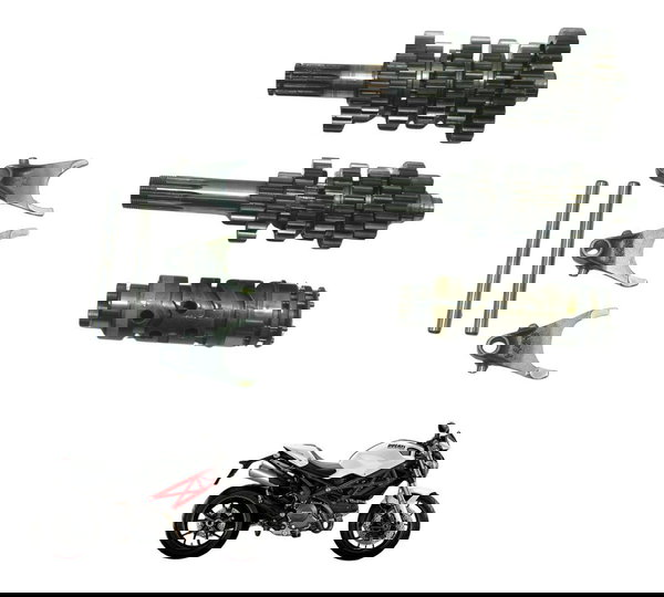 Caixa Marcha Câmbio Ducati Monster 796 13-15 Original