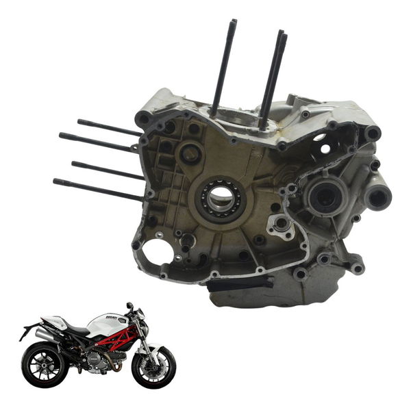 Carcaça Bloco Motor Nfe Baixa Ducati Monster 796 13-15 Orig