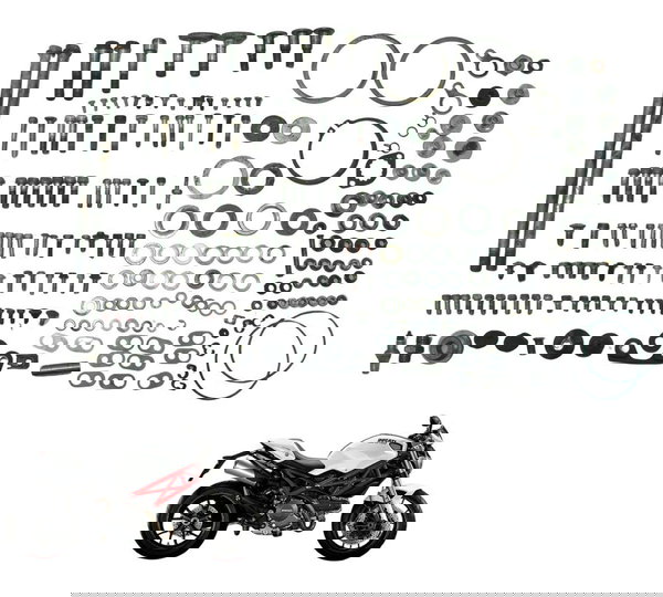 Parafuso Diversos Ducati Monster 796 13-15 Original