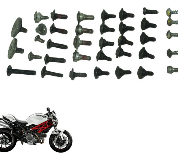 Kit Parafuso Carenagem Diversos Ducati Monster 796 13-15
