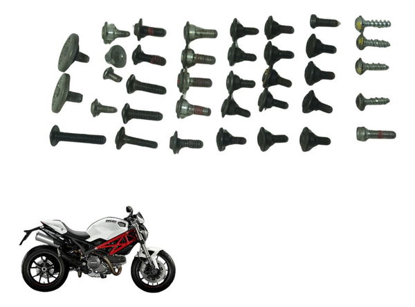 Kit Parafuso Carenagem Diversos Ducati Monster 796 13-15