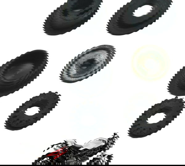 Jogo Coxim Diversos Ducati Monster 796 13-15 Original