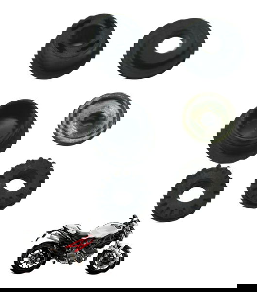 Jogo Coxim Diversos Ducati Monster 796 13-15 Original