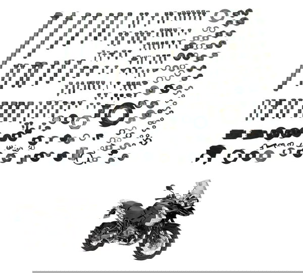 Kit Parafuso Diversos Bmw R 1200 Gs 08-12 Original