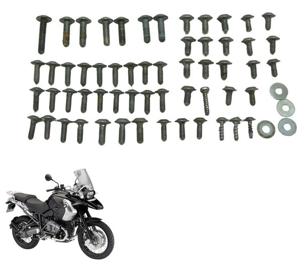 Kit Parafuso Carenagem Diversos Bmw R 1200 Gs 08-12 Original