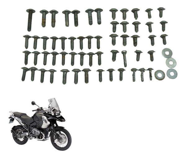 Kit Parafuso Carenagem Diversos Bmw R 1200 Gs 08-12 Original