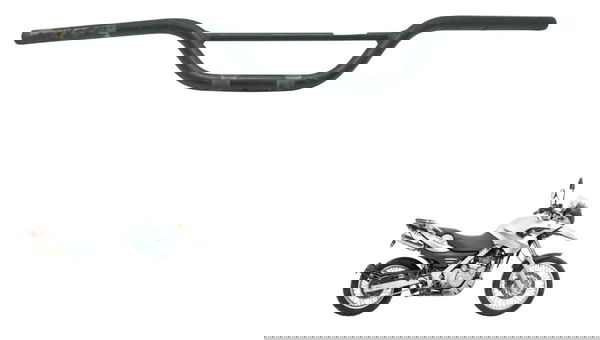 Guidão Empenado Bmw F 650 Gs 03-07 Original