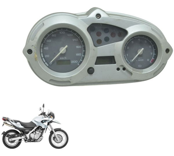 Painel Com Detalhes Bmw F 650 Gs 03-07 Original