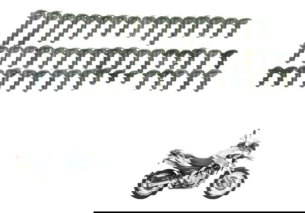 Kit Parafuso Carenagem Diversos Bmw F 650 Gs 03-07 Original