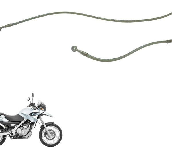 Par Flexível Abs Dianteiro Bmw F 650 Gs 03-07 Original
