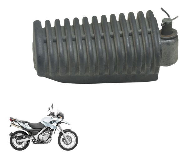 Pedaleira Traseira Esquerda Bmw F 650 Gs 03-07 Original