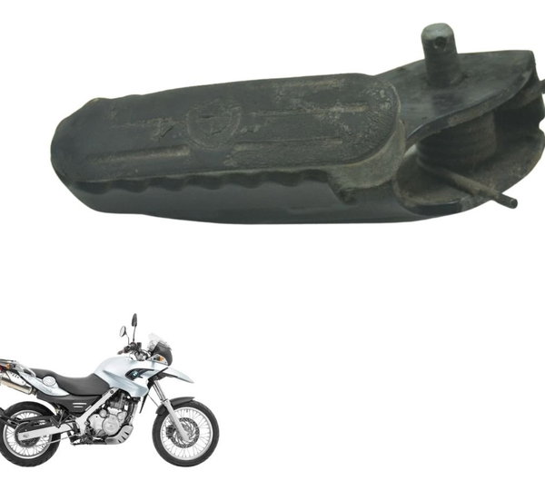 Pedaleira Dianteira Esq C/ Detal Bmw F 650 Gs 03-07 Original