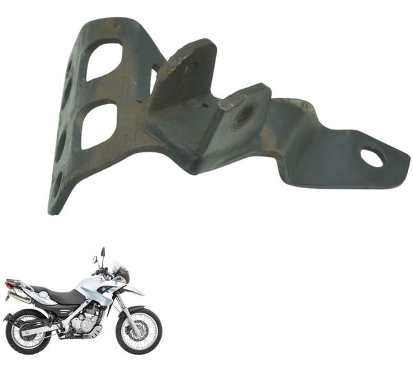 Suporte Pedaleira Diant Esq C/ Detal Bmw F 650 Gs 03-07 Orig