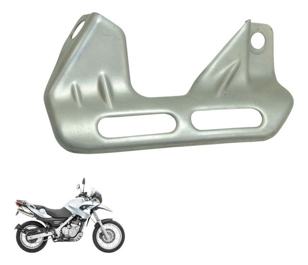 Acabamento Pedaleira Traseira Bmw F 650 Gs 03-07 Original