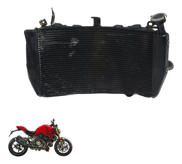 Radiador C/ Avaria Ducati Monster 1200 S 17-21 Original
