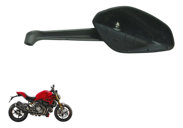 Espelho Retrovisor C/ Avar Ducati Monster 1200 S 17-21 Orig