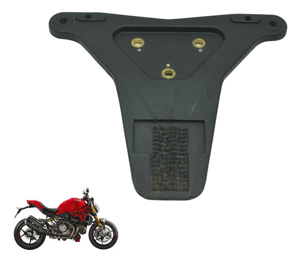 Suporte Placa Ducati Monster 1200 S 17-21 Original