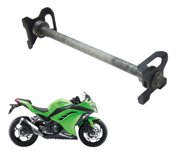 Eixo Roda Traseira Kawasaki Ninja 300 13-18 Original