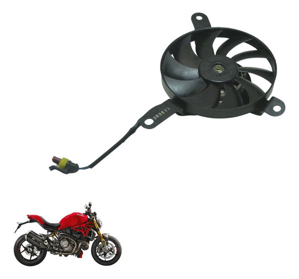 Ventoinha Radiador Esq Ducati Monster 1200 S 17-21 Original