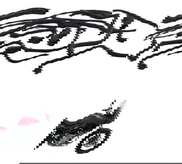 Kit Mangueiras Suzuki Dl 650 V Strom 17-21 Original