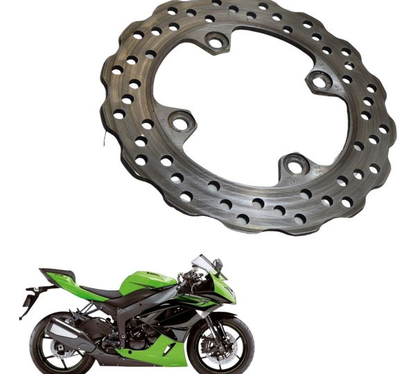 Disco Freio Traseiro Kawasaki Zx 6r 08-12 Original