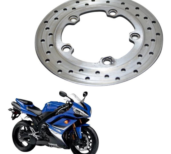 Disco Freio Traseiro Yamaha Yzf R1 07-08 Original