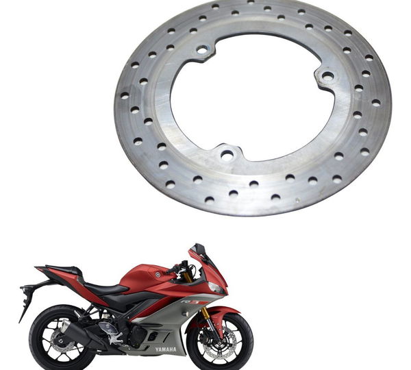 Disco Freio Traseiro Yamaha Yzf R3 20-23 Original